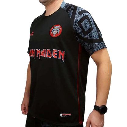 Official Iron Maiden Football Shirt - Senjutsu (left profile)