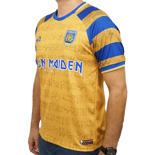 Official Iron Maiden Football Shirt - Powerslave (side)
