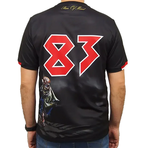 Footbal jersey official Iron Maiden - Piece of Mind - vue 2