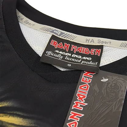 Maillot de football officiel Iron Maiden - Piece of Mind (col)