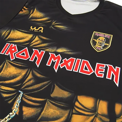 Maillot de footbal officiel Iron Maiden - Piece of Mind (devant)