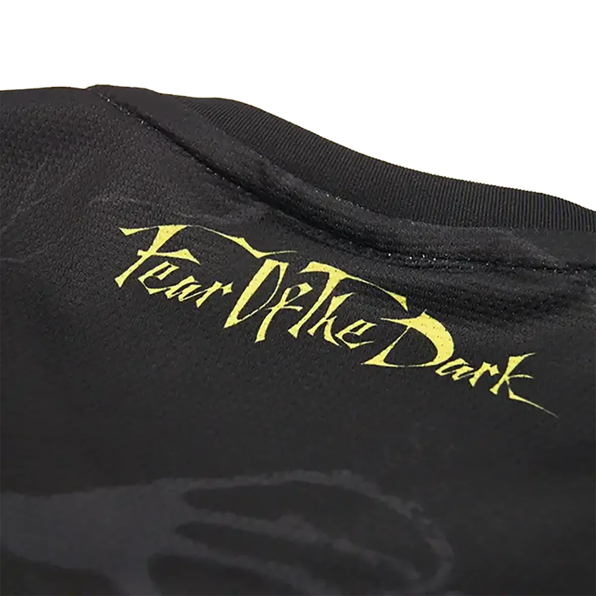 Official Iron Maiden Football Shirt - Fear of the Dark (back collar)