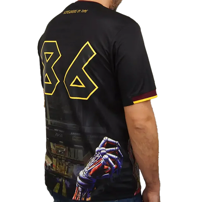Maillot de football officiel Iron Maiden - Somewhere In Time (3/4 dos)