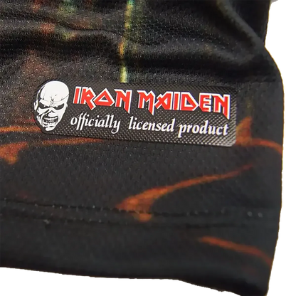 Maillot de football officiel Iron Maiden - Somewhere In Time (sceau)