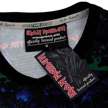 Official Iron Maiden football jersey - No Prayer For The Dying (collar)