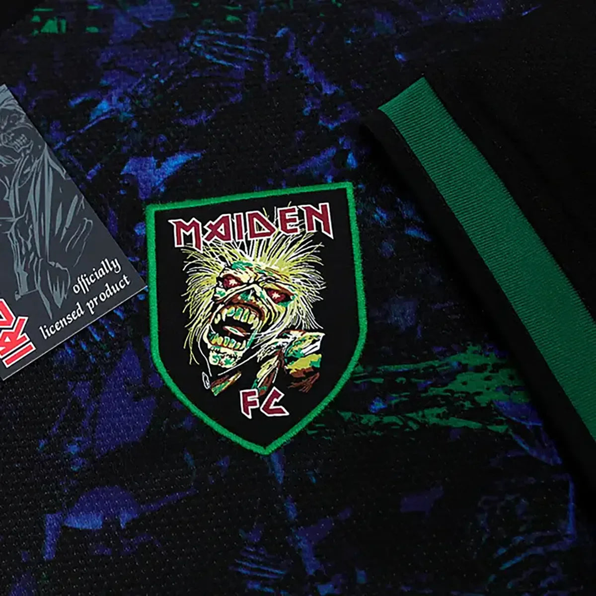 Official Iron Maiden football jersey - No Prayer For The Dying (crest)