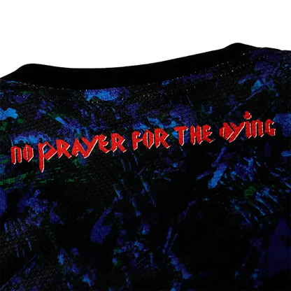 Official Iron Maiden football jersey - No Prayer For The Dying (back collar)