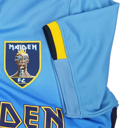 Maillot de football officiel Iron Maiden - The Seventh Son Of A Seventh Son (écusson + manche)