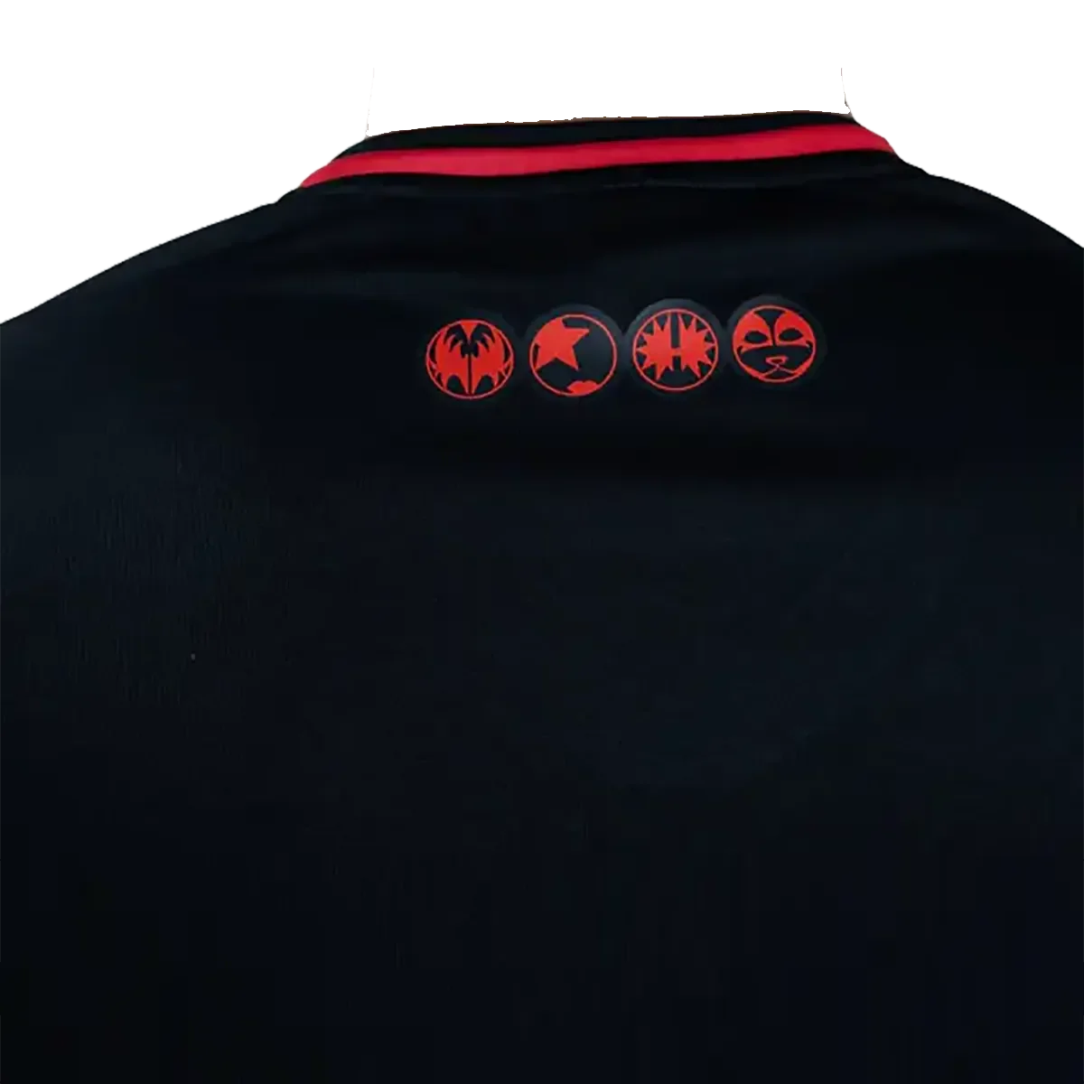 Maillot de football officiel Kiss (col)