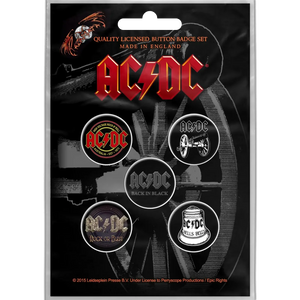 Badge AC/DC (set of 5)
