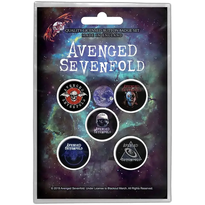 Badge Avenged Sevenfold (pack de 5)