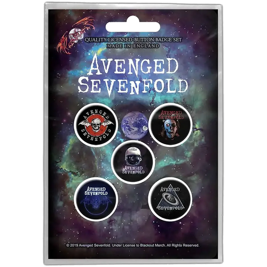Badge Avenged Sevenfold (set of 5)