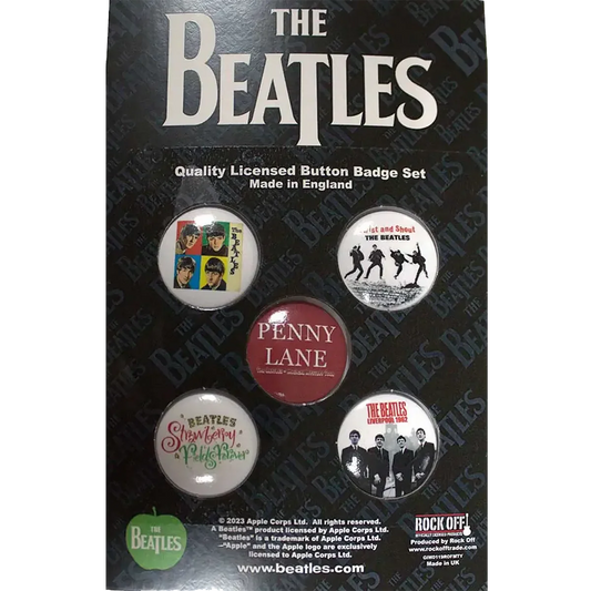Badge Beatles (set of 5) [Penny Lane]