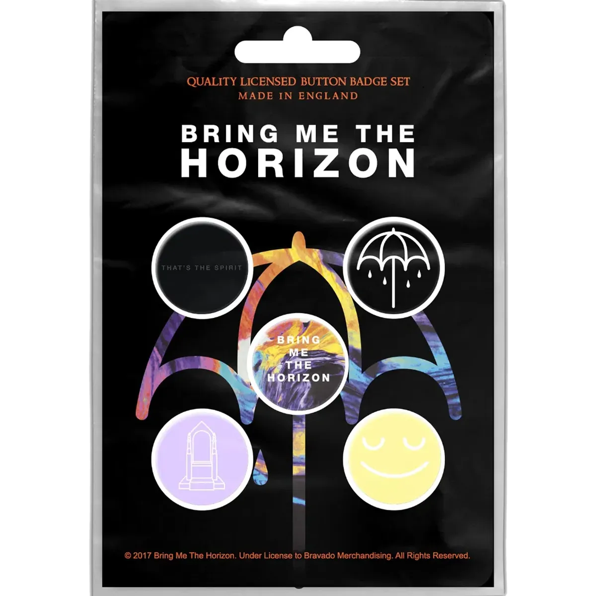 Badge Bring Me The Horizon (pack de 5)