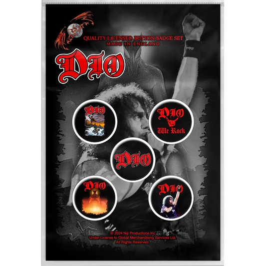 Badge Dio (pack de 5)