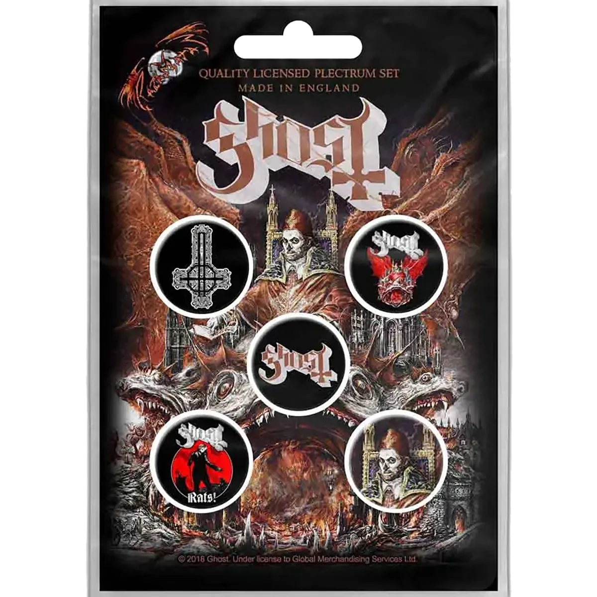 Badge Ghost (pack de 5)
