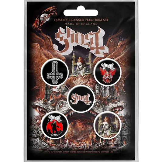 Badge Ghost (pack de 5)