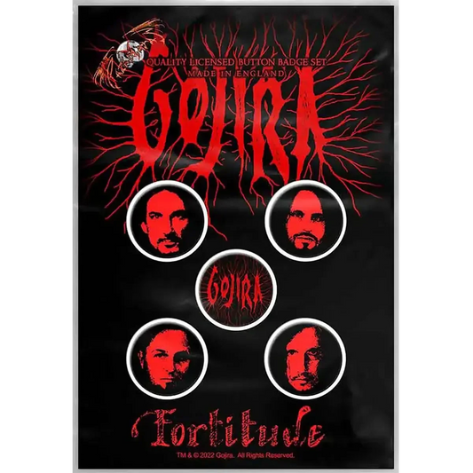 Badge Gojira (pack de 5)
