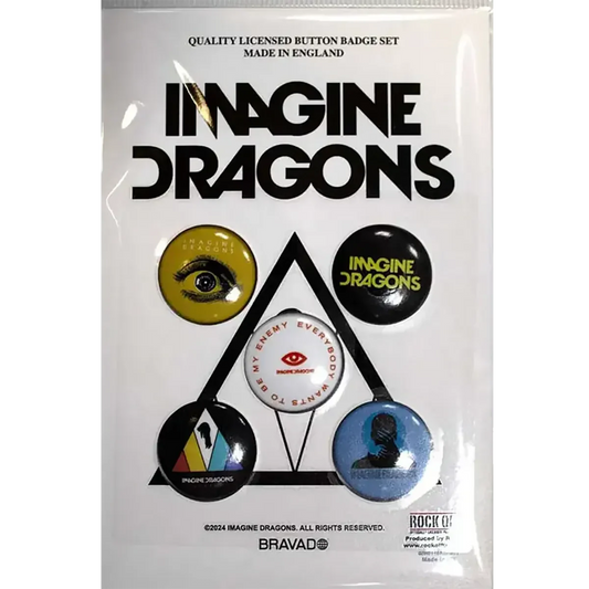 Badge Imagine Dragons (set of 5)
