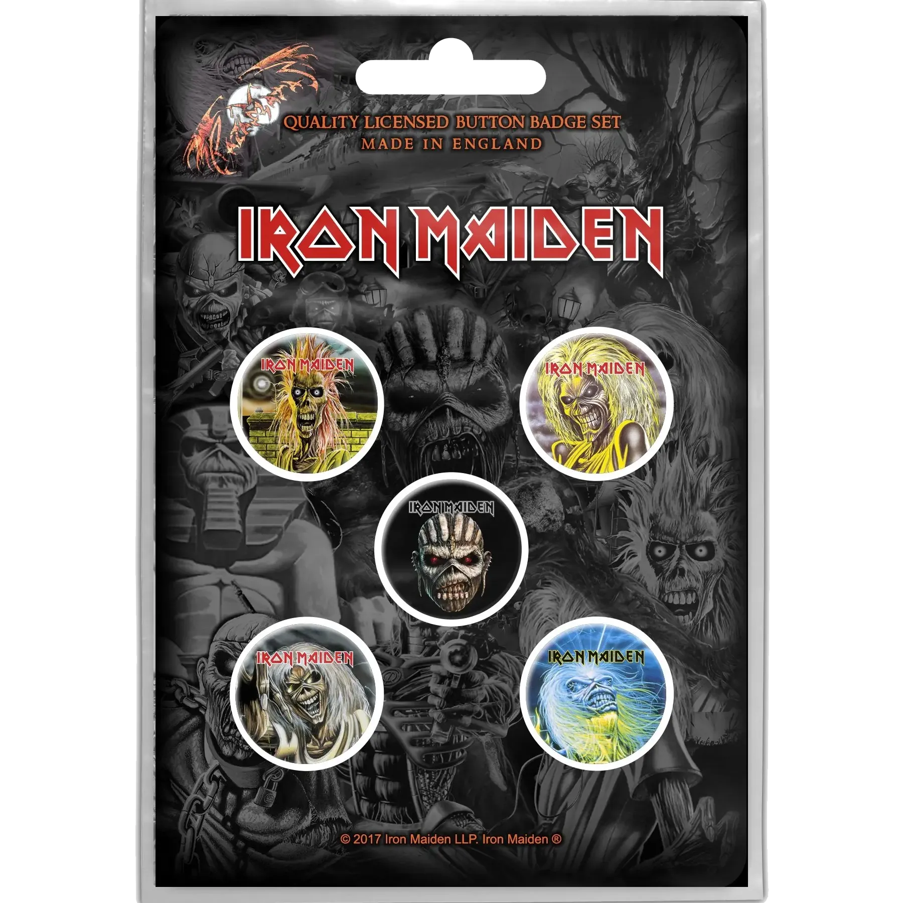 Badge Iron Maiden (pack de 5) [Book]