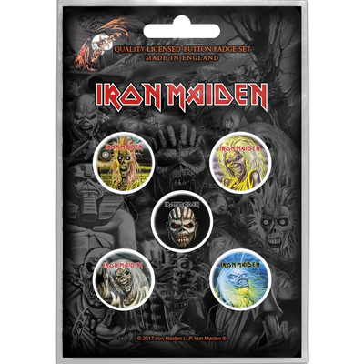 Badge Iron Maiden (pack de 5) [Book]