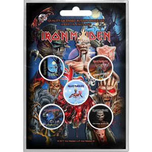 Badge Iron Maiden (set of 5) [Seventh]