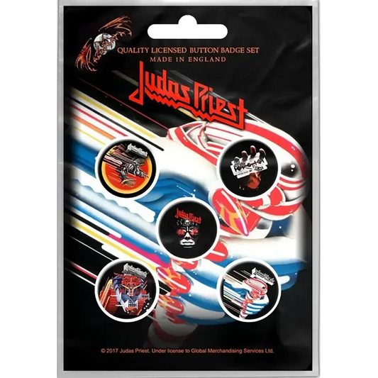 Badge Judas Priest (set of 5)