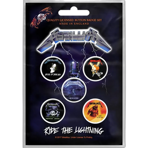 Badge Metallica (set of 5) [Ride]