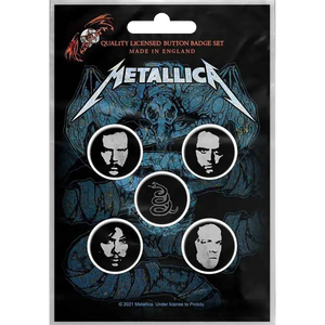 Badge Metallica (set of 5) [Wherever]