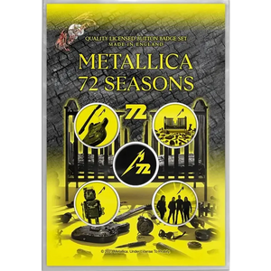 Badge Metallica (set of 5) [72 Seasons]