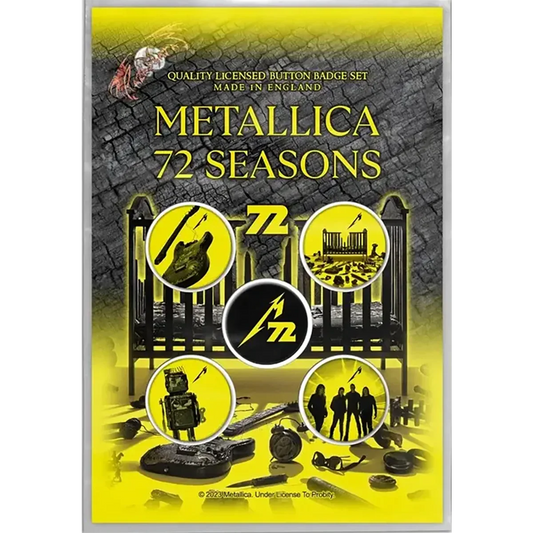 Badge Metallica (set of 5) [72 Seasons]