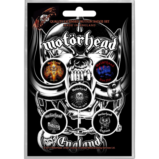 Badge Motorhead (set of 5) [Ace]