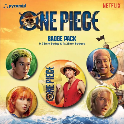 Badge One Piece (pack de 5)