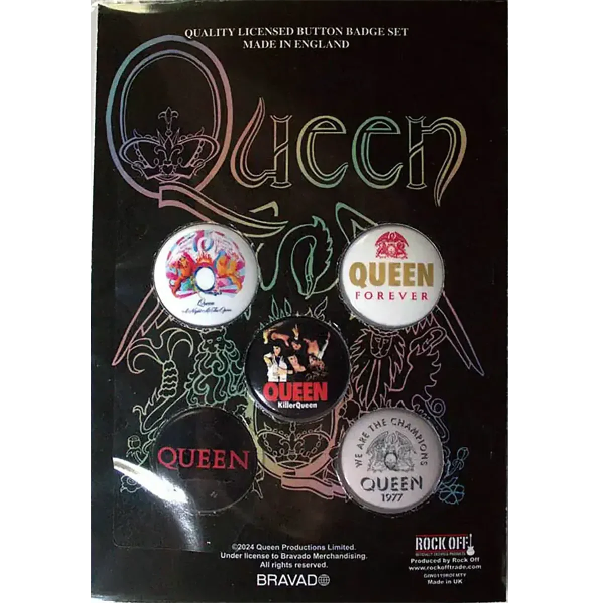 Badge Queen (set of 5) [Killer]