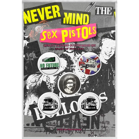 Badge Sex Pistols (pack de 5)
