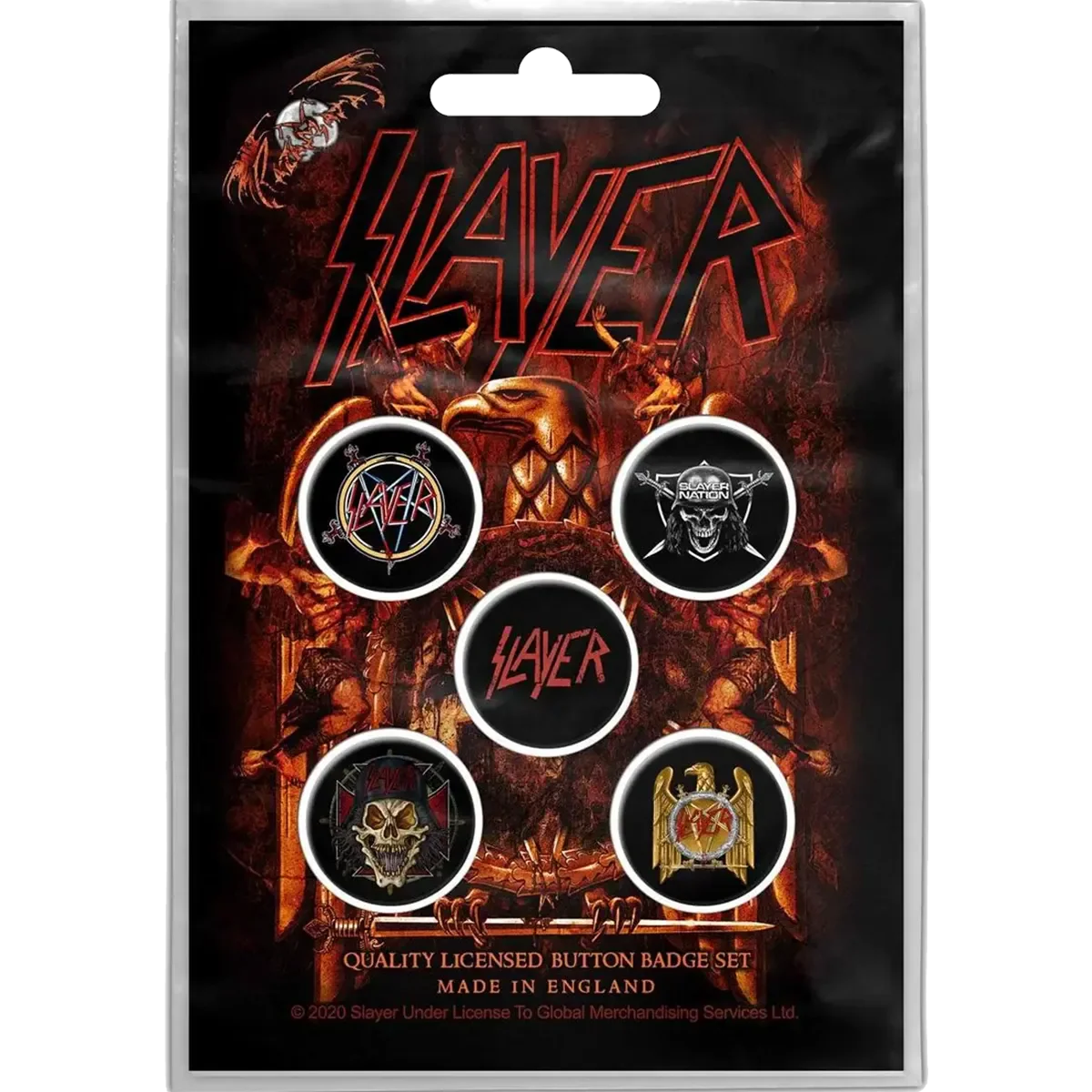 Badge Slayer (set of 5)