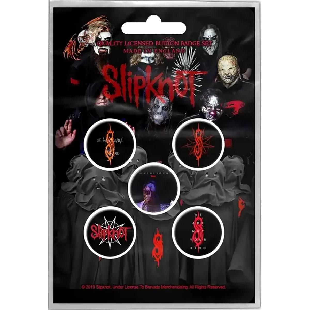 Badge Slipknot (set of 5)