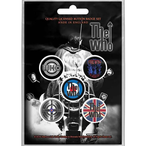 Badge Who (pack de 5)