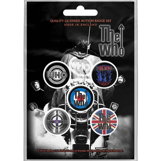 Badge Who (pack de 5)