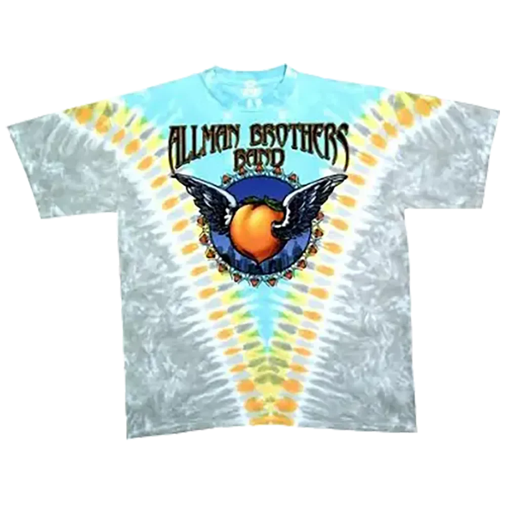 T-shirt Allman Brothers [tie dye Liquid Blue]