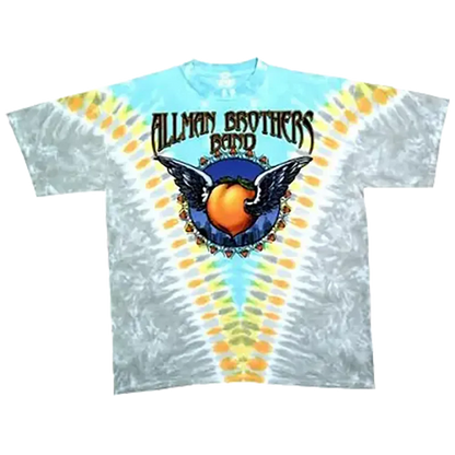 T-shirt Allman Brothers [tie dye Liquid Blue]