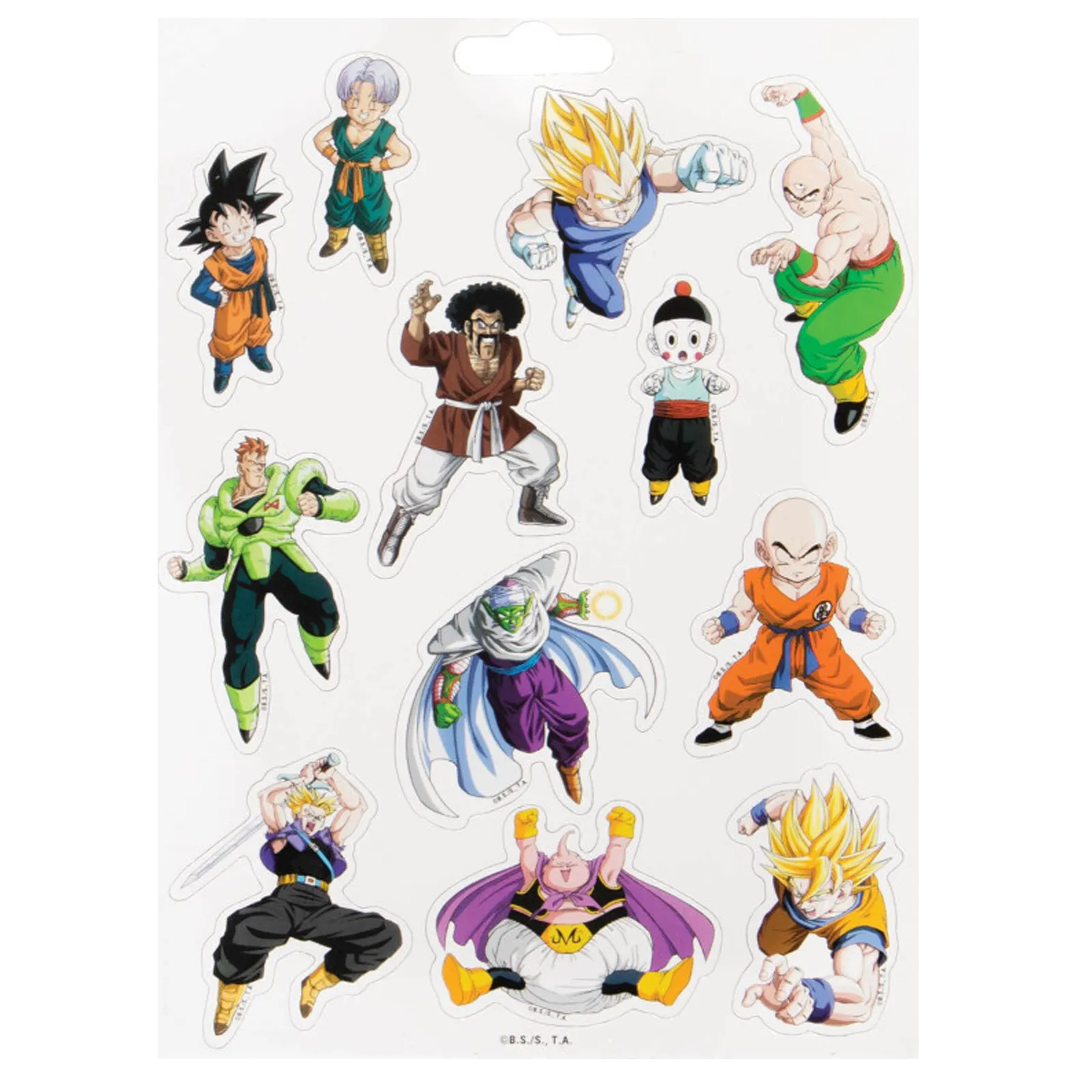 Magnets Dragon Ball Z – Goku, Vegeta Super Saiyan, Piccolo, Trunks, Krilin, Majin Buu et autres héros de l’anime