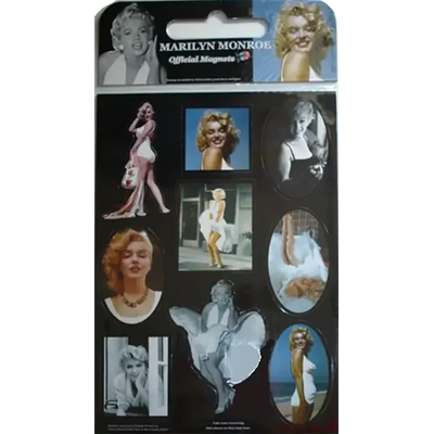 Magnets Marilyn Monroe - Planche de 9 pièces