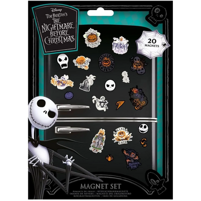 Magnets Nightmare Before Christmas - Planche de 20 pièces
