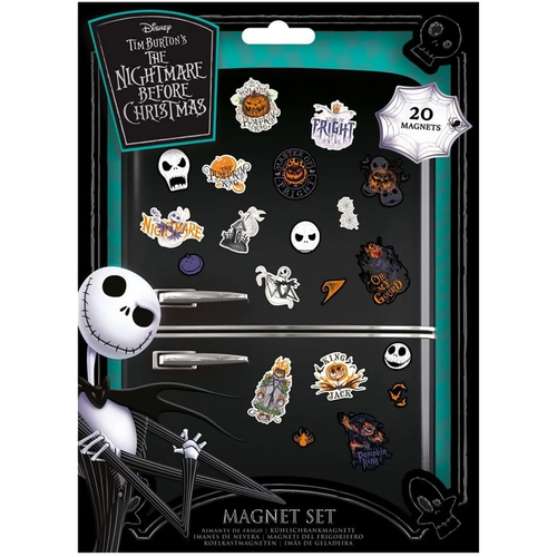 Magnets Nightmare Before Christmas - Planche de 20 pièces