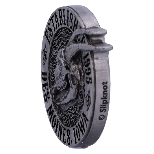 Magnet Slipknot Flaming Goat – détails côté marqué Slipknot