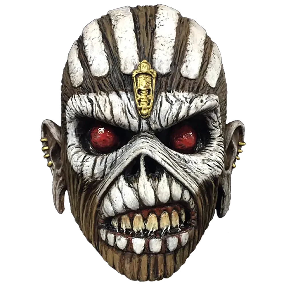 Official Iron Maiden Latex Mask - Book of Souls (front view)