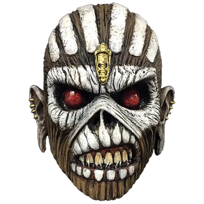 Official Iron Maiden Latex Mask - Book of Souls (front view)