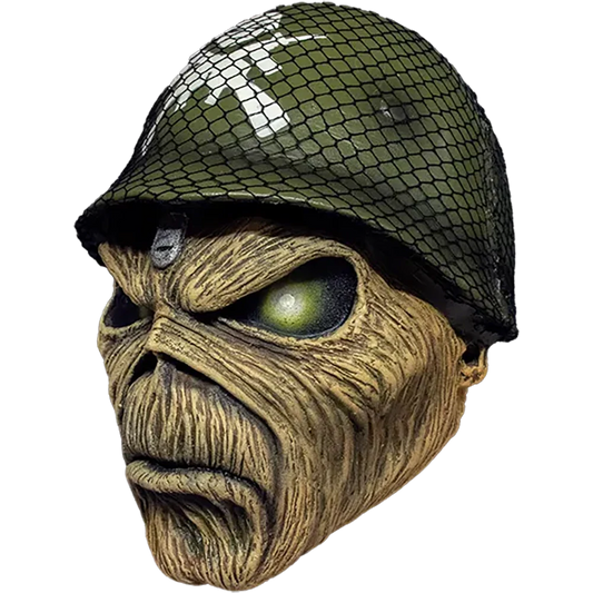 Official Iron Maiden Latex Mask - A Matter of Life and Death (left profile)
