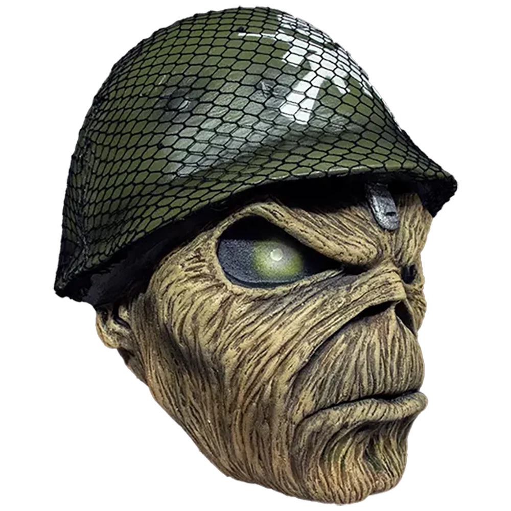 Masque en Latex officiel Iron Maiden - A Matter of Life and Death (profil droit)